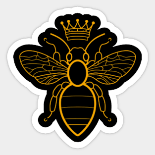 Hardworking Bees Flower Guardians Sticker